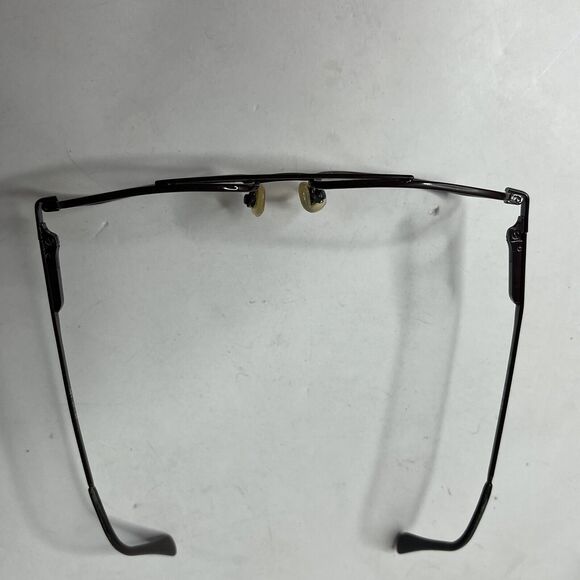 Viva Mod.1015 Brown Aviator Full Rim Frames Eyeglasses 54-16-140 - Picture 7 of 10